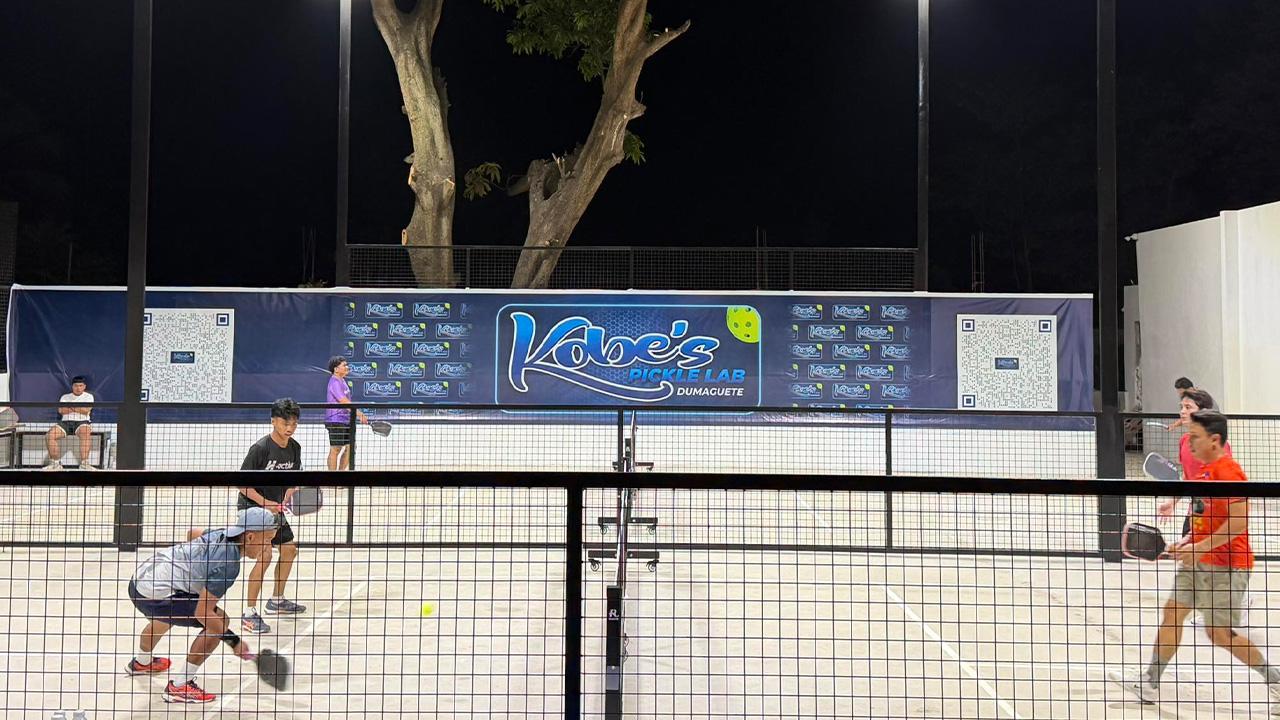 Kobe’s Pickle Lab Dumaguete pickleball court