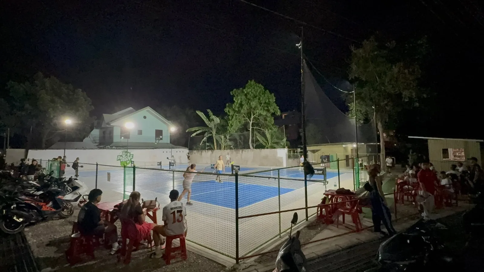 D's Paddle Point pickleball court