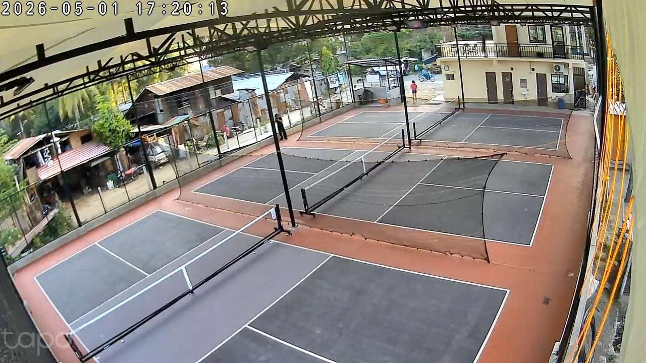 Cassie's Commons pickleball court