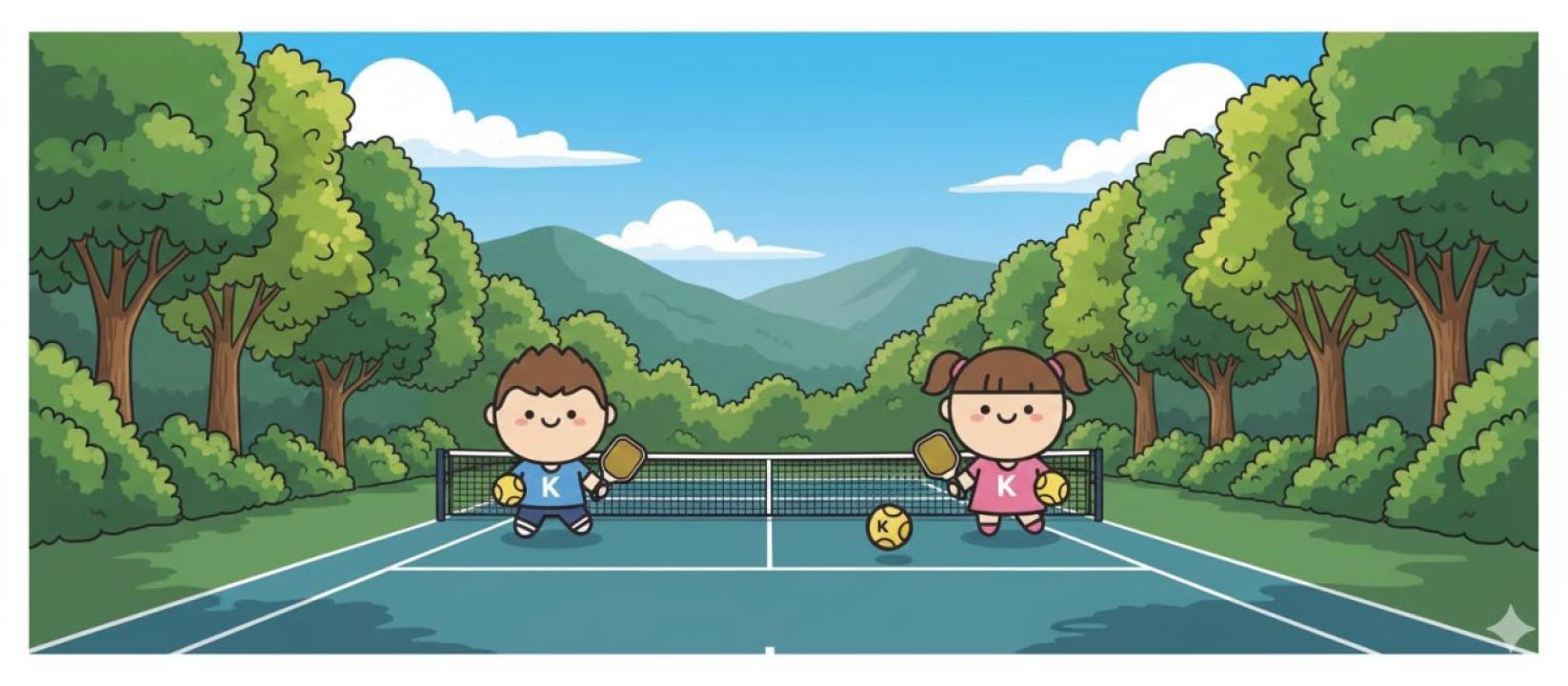 K&K Homecourt pickleball court