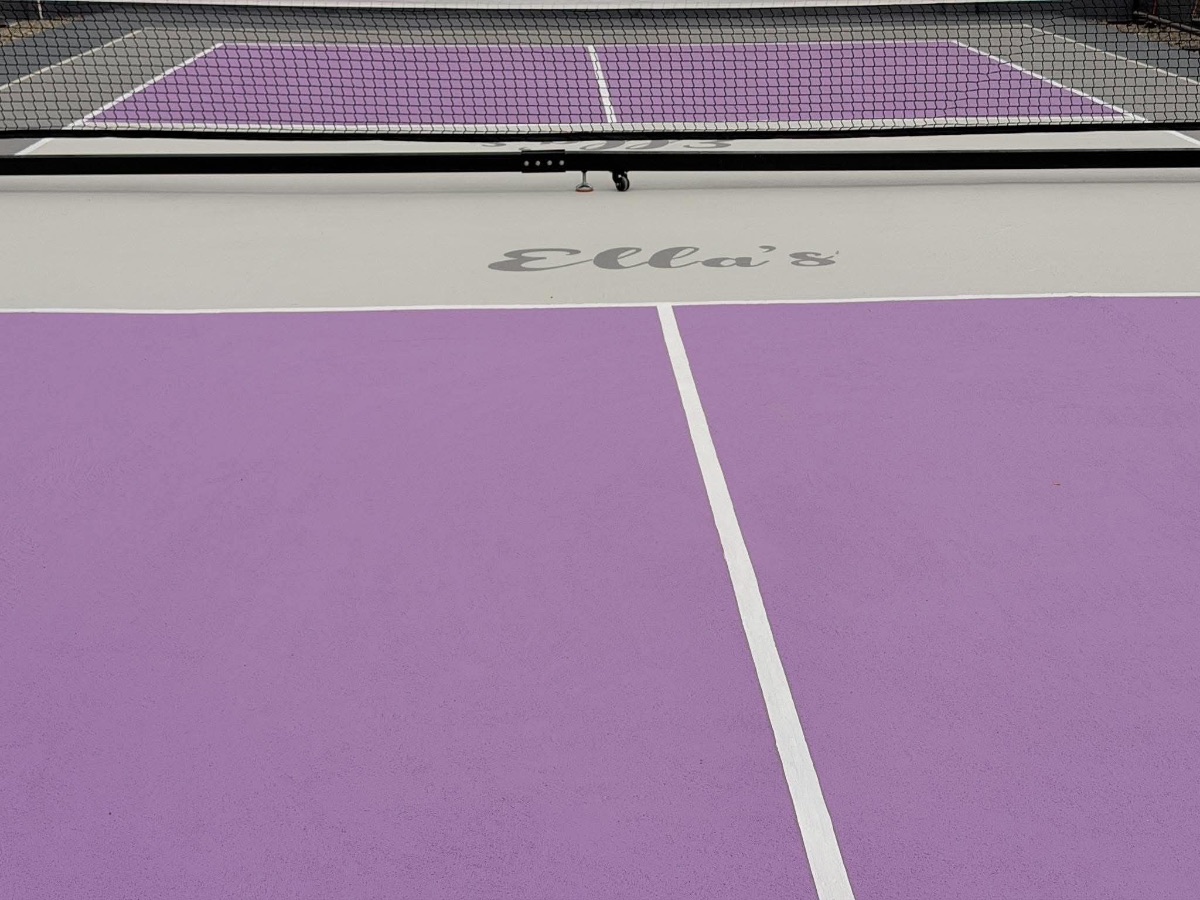 Ella's Pickle Court pickleball court